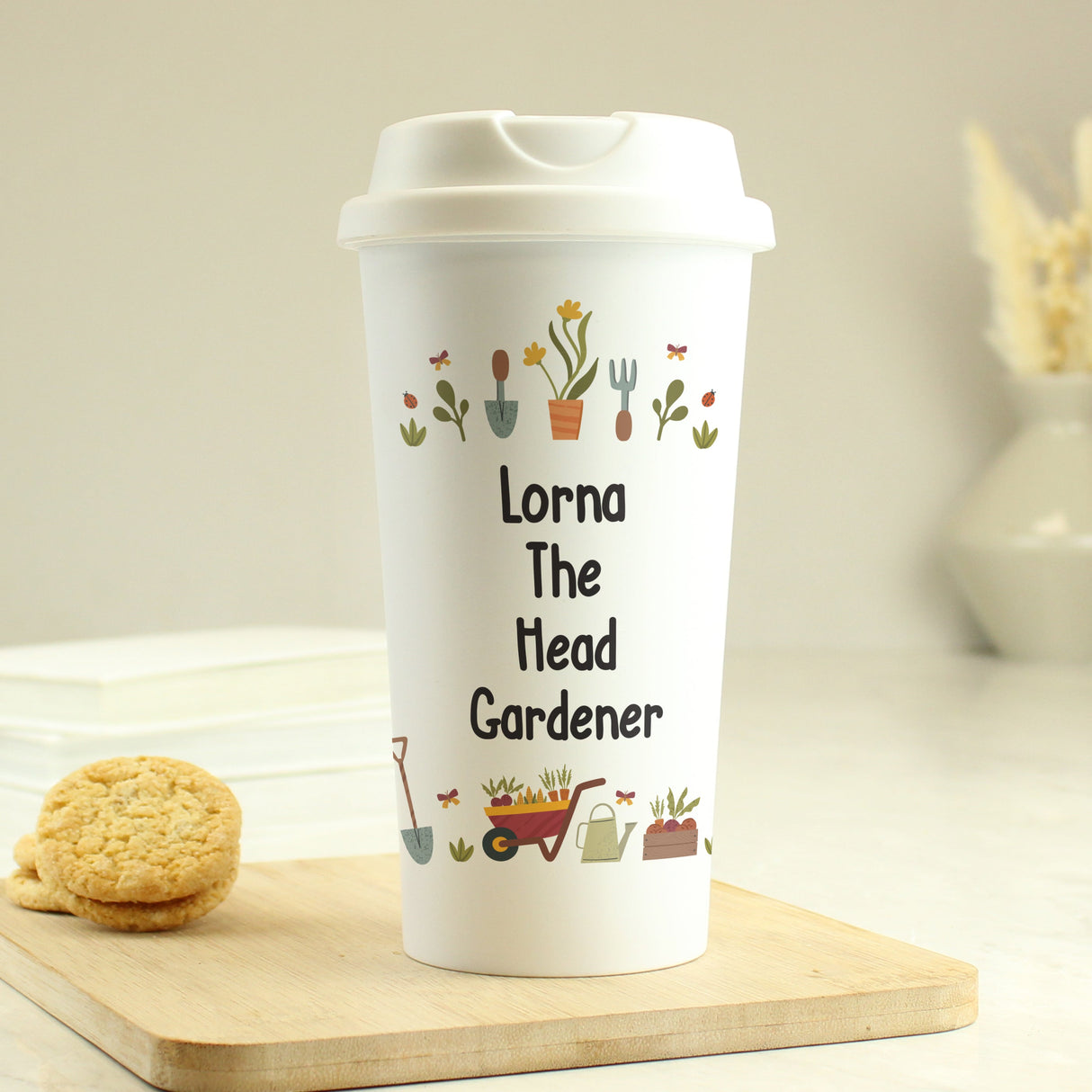 Personalised Gardening Travel Mug - Shop Travel Mugs At Gift Moments - 2