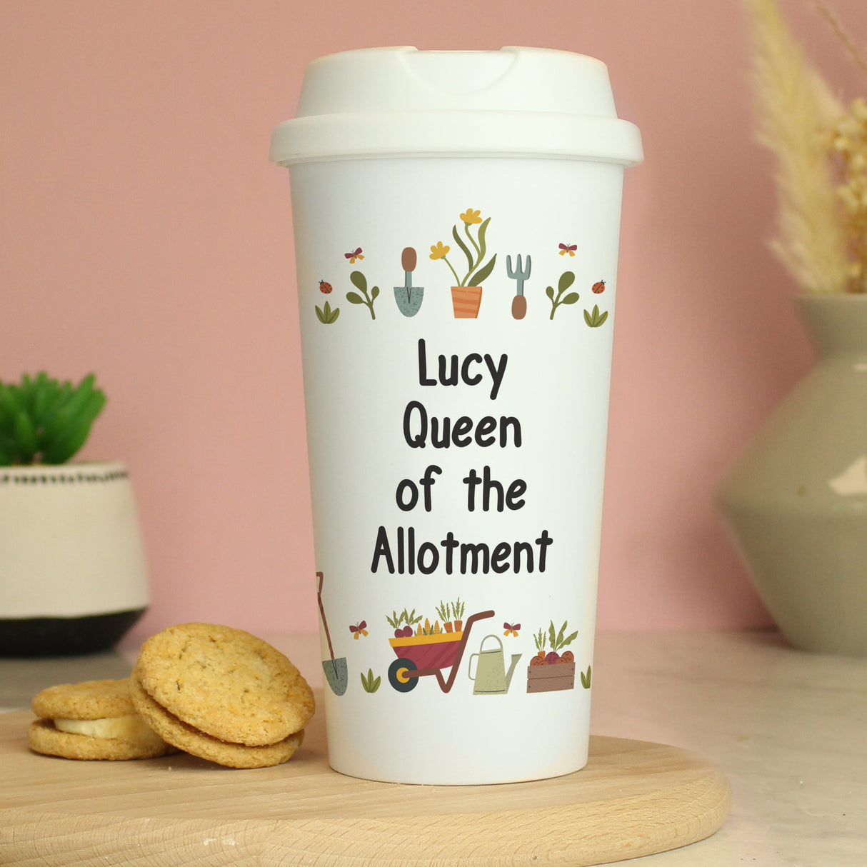 Personalised Gardening Travel Mug - Shop Travel Mugs At Gift Moments - 1
