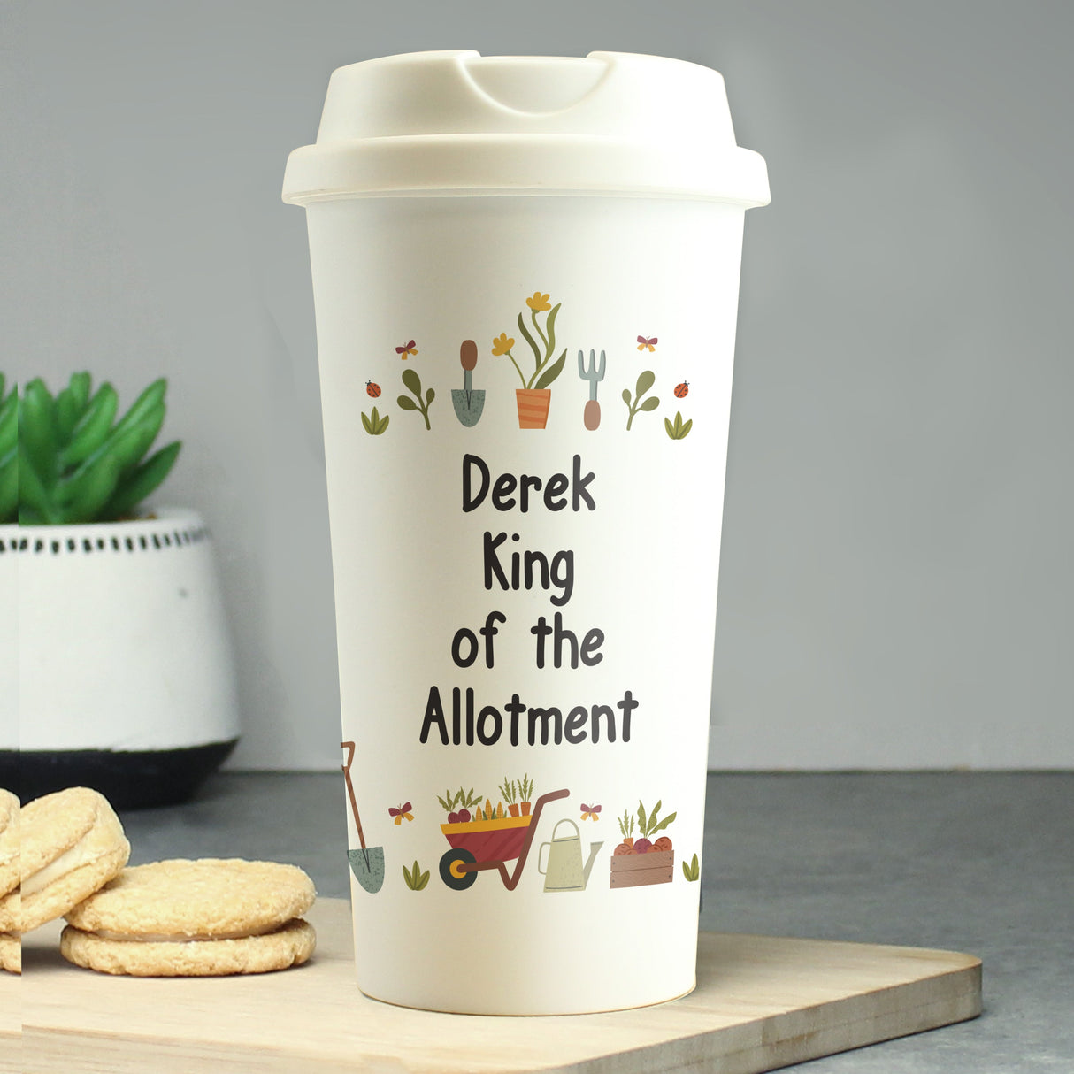 Personalised Gardening Travel Mug - Shop Travel Mugs At Gift Moments - 3