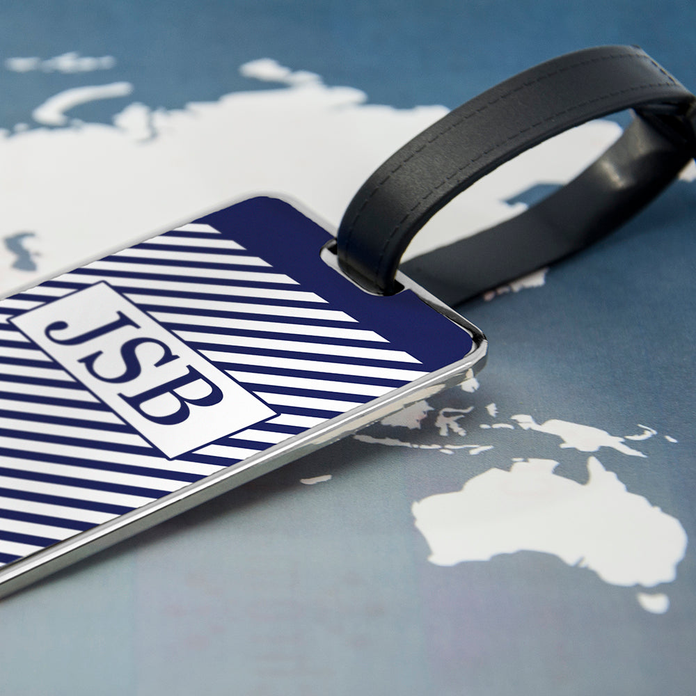 Personalised Gentlemen’s Nautical Luggage Tag - Shop Luggage Tags At Gift Moments - 2