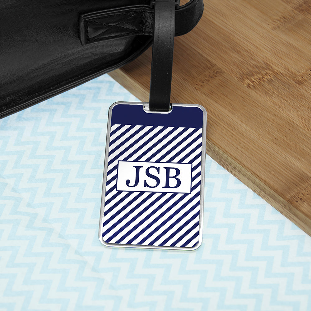 Personalised Gentlemen’s Nautical Luggage Tag - Shop Luggage Tags At Gift Moments - 3
