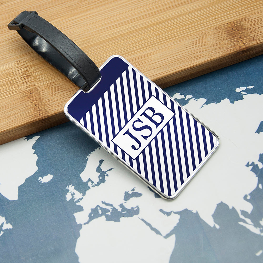 Personalised Gentlemen’s Nautical Luggage Tag - Shop Luggage Tags At Gift Moments - 4
