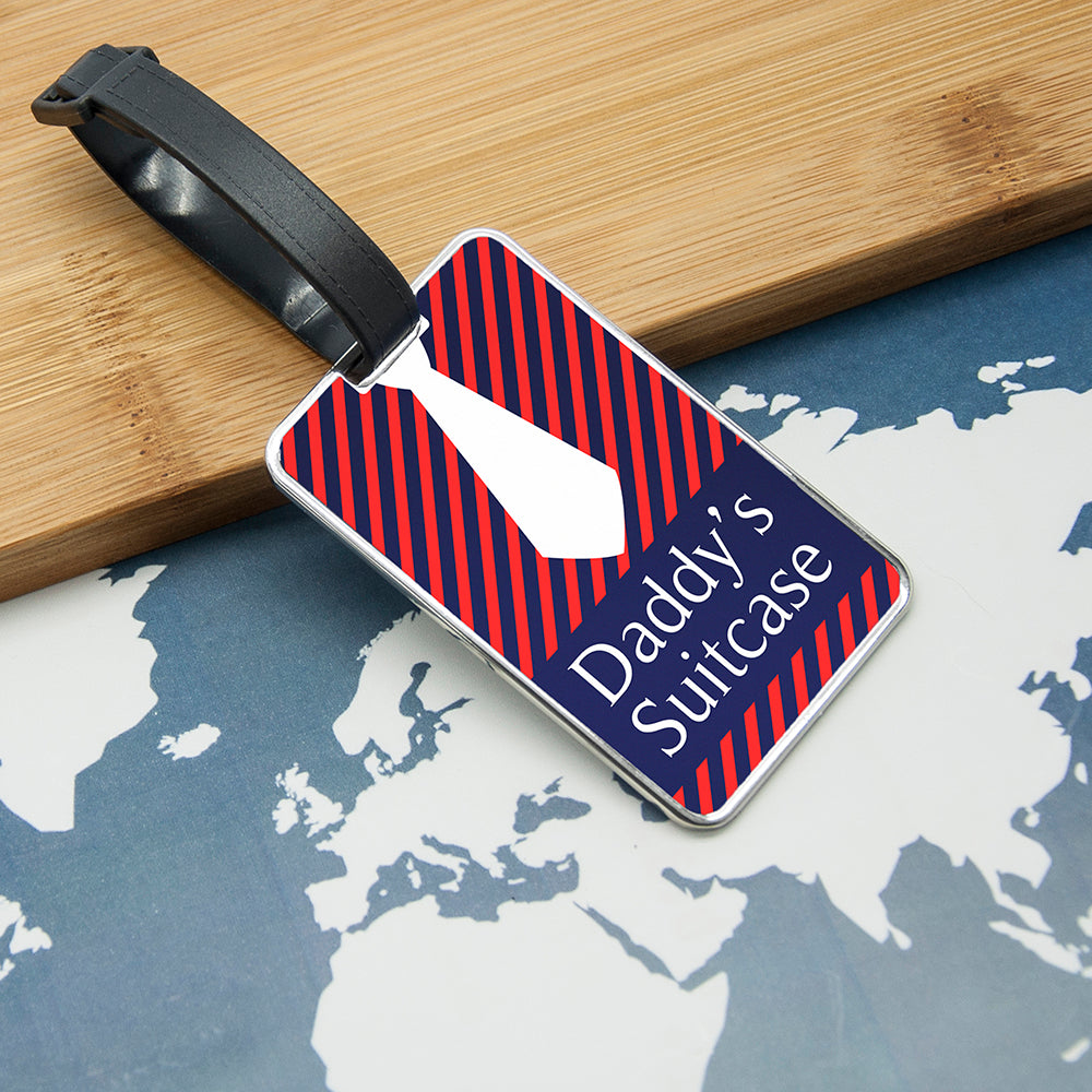 Personalised Gentlemen’s Shirt And Tie Luggage Tag: 2 - Luggage Tags By Gift Moments