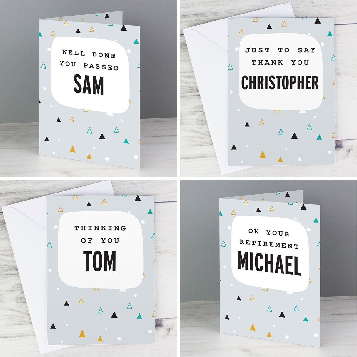 Personalised Geo Birthday Card - Shop Greeting Cards At Gift Moments - 4
