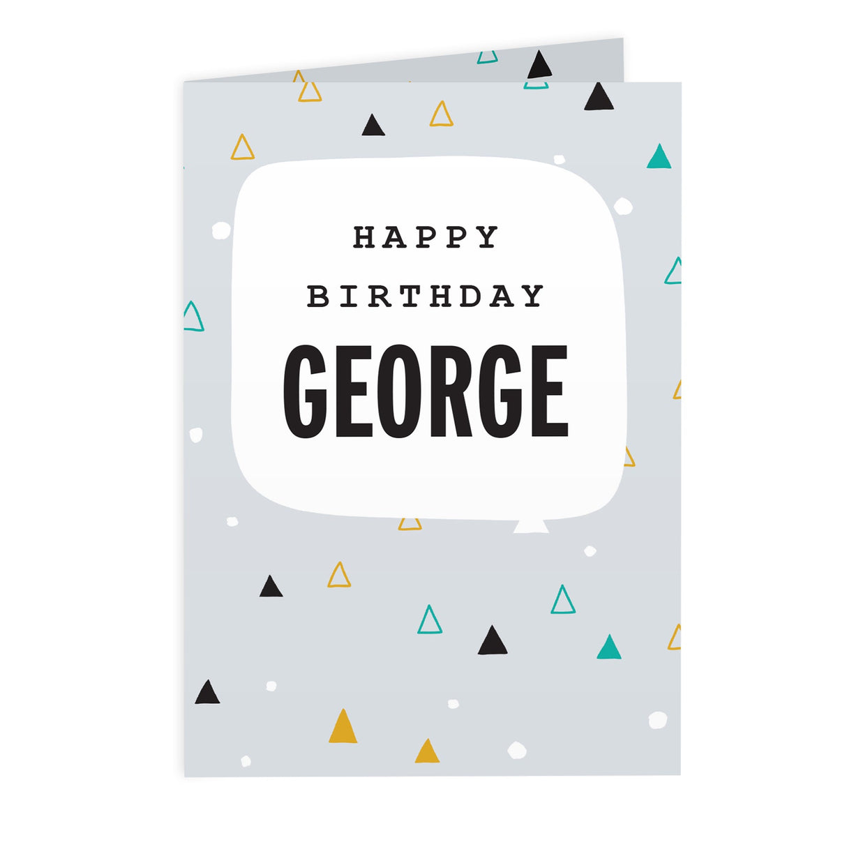 Personalised Geo Birthday Card - Shop Greeting Cards At Gift Moments - 2