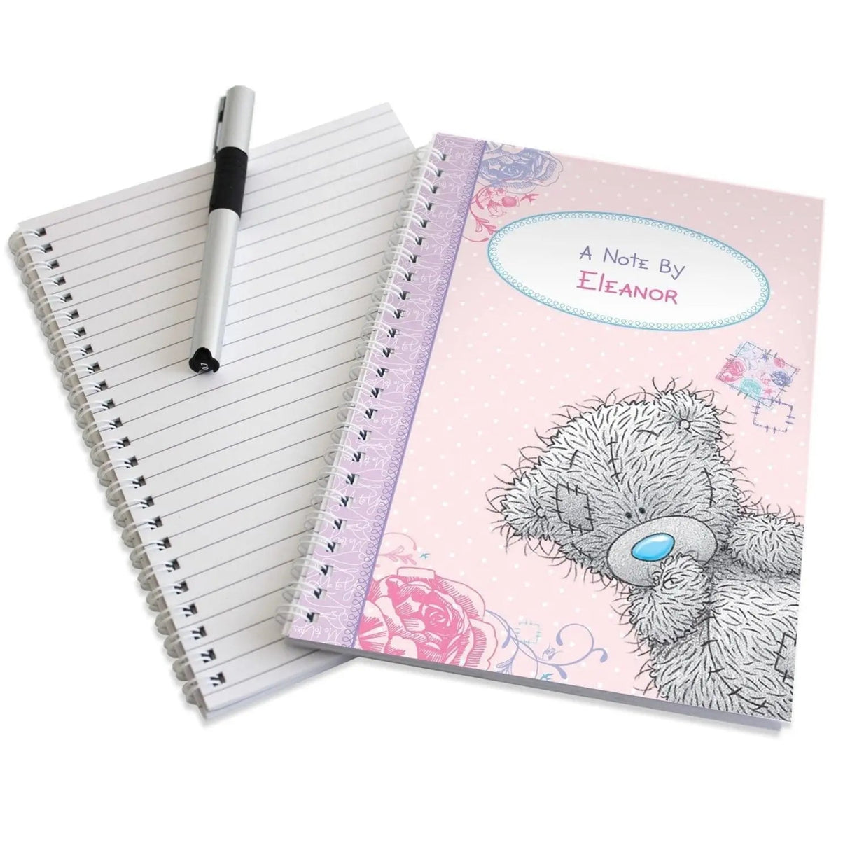 Personalised Me To You Girls A5 Notebook: 3 - Notebooks