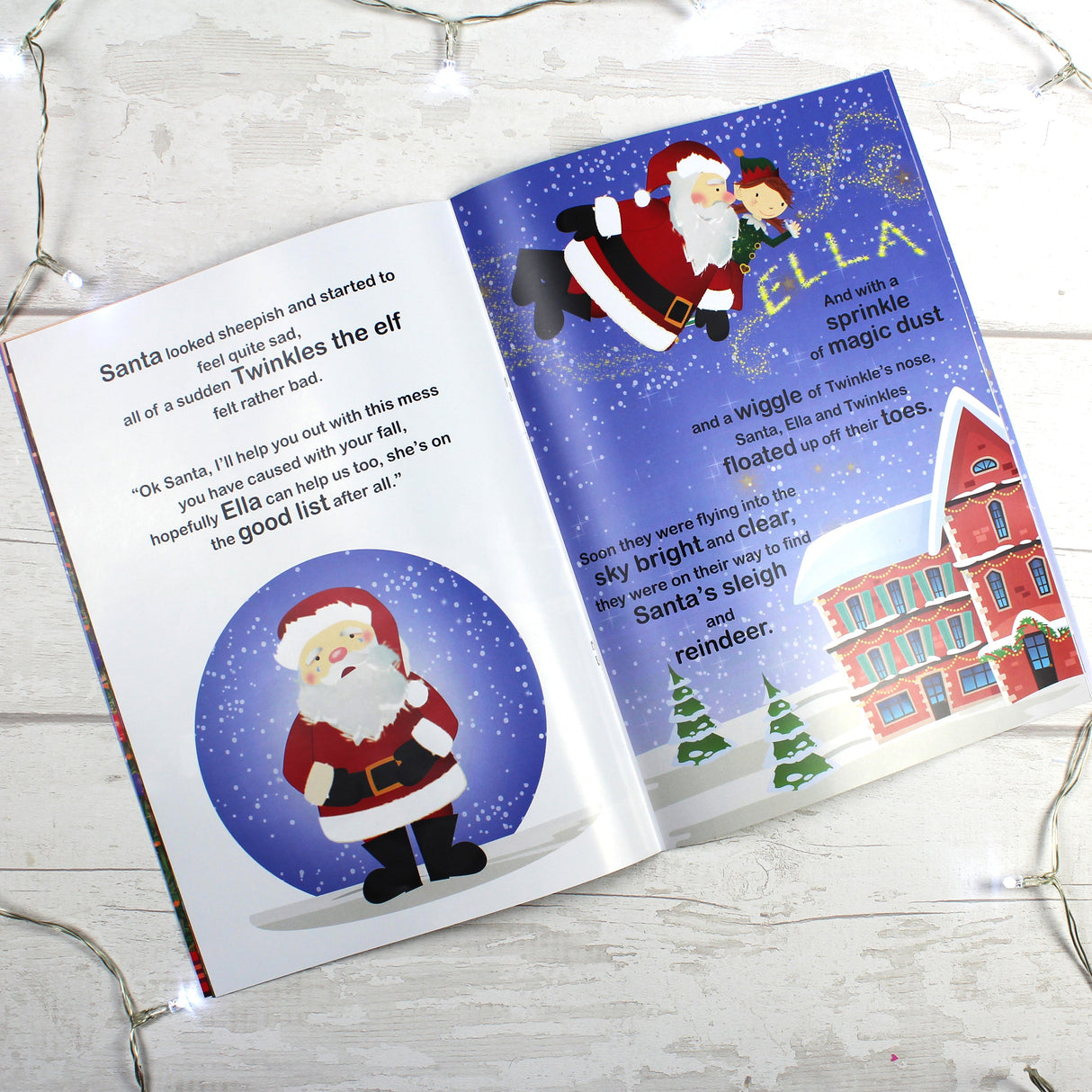 Personalised Girls ’’It’s Christmas’’ Story Book - Shop Books At Gift Moments - 4
