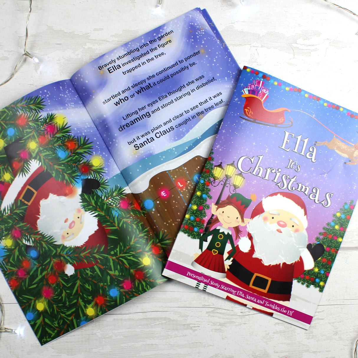 Personalised Girls ’’It’s Christmas’’ Story Book - Shop Books At Gift Moments - 6