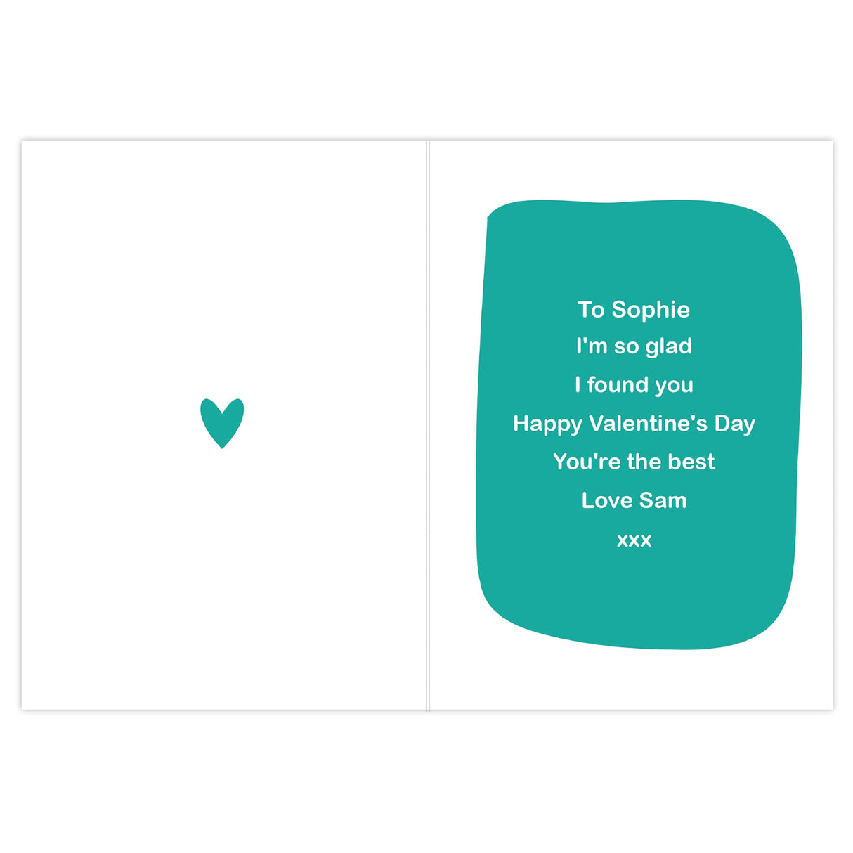 Personalised Glad I Swiped Right Card: 3 - Greeting Cards By Gift Moments