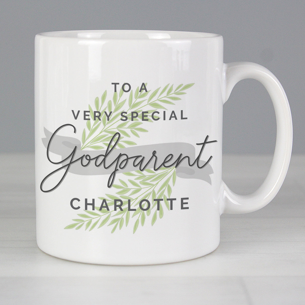 Personalised Godparent Mug: 2 - Mugs By Gift Moments