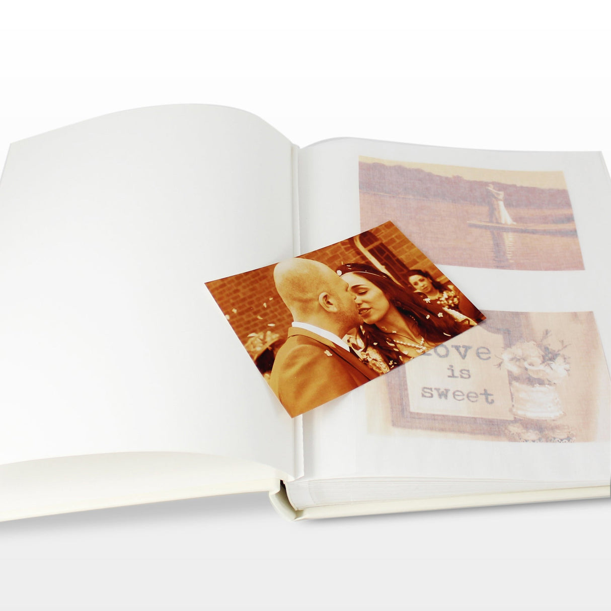 Personalised Gold Butterfly Swirl Traditional Photo Album - Shop Photo Albums At Gift Moments - 3