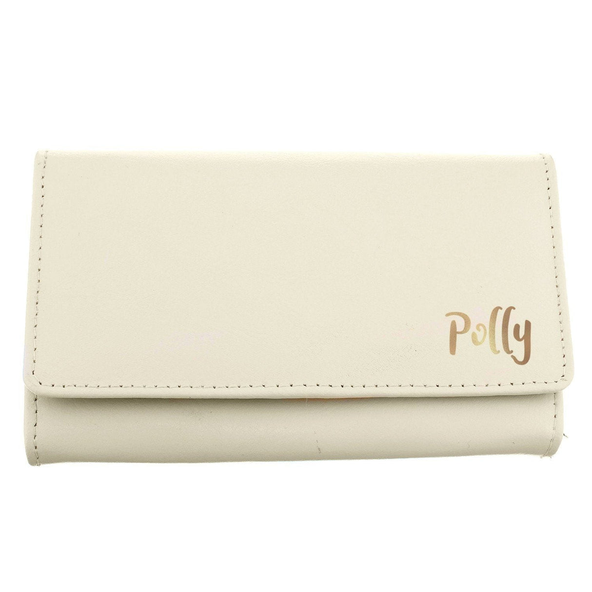 Personalised Gold Name Cream Purse: 4 - Bags & Purses By Gift Moments