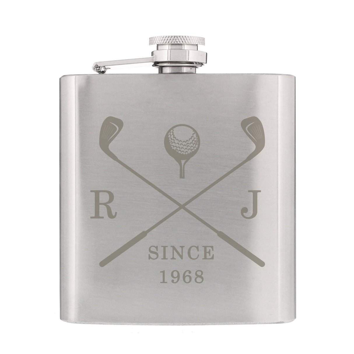 Personalised Golf Hip Flask - Shop Hip Flasks At Gift Moments - 5