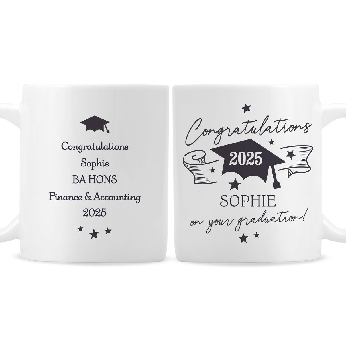 Personalised Graduation Mug: 4 - Mugs By Gift Moments