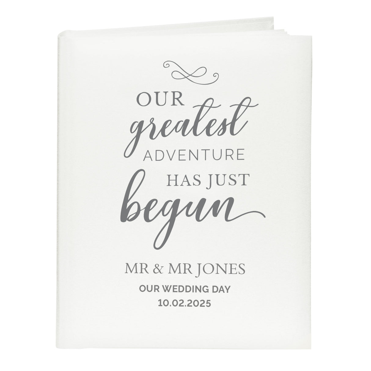 Personalised Our Greatest Adventure Traditional Photo Album - Shop Photo Albums At Gift Moments - 5
