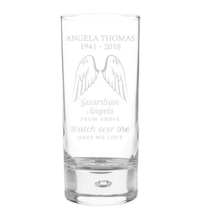 Personalised Guardian Angel Wings Floating Candle Holder: 3 - Candle Holders By Gift Moments