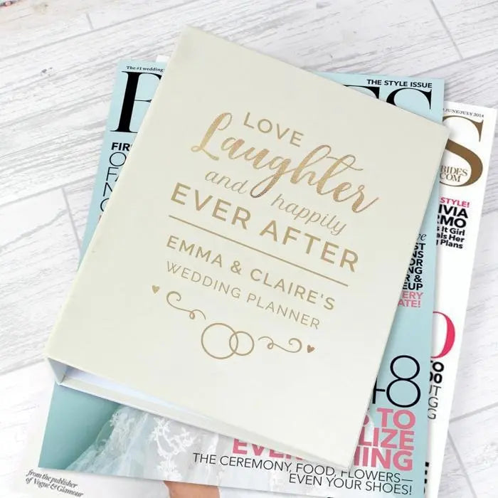 Personalised Happily Ever After Wedding Planner: 2 - Calendars & Planners By Gift Moments