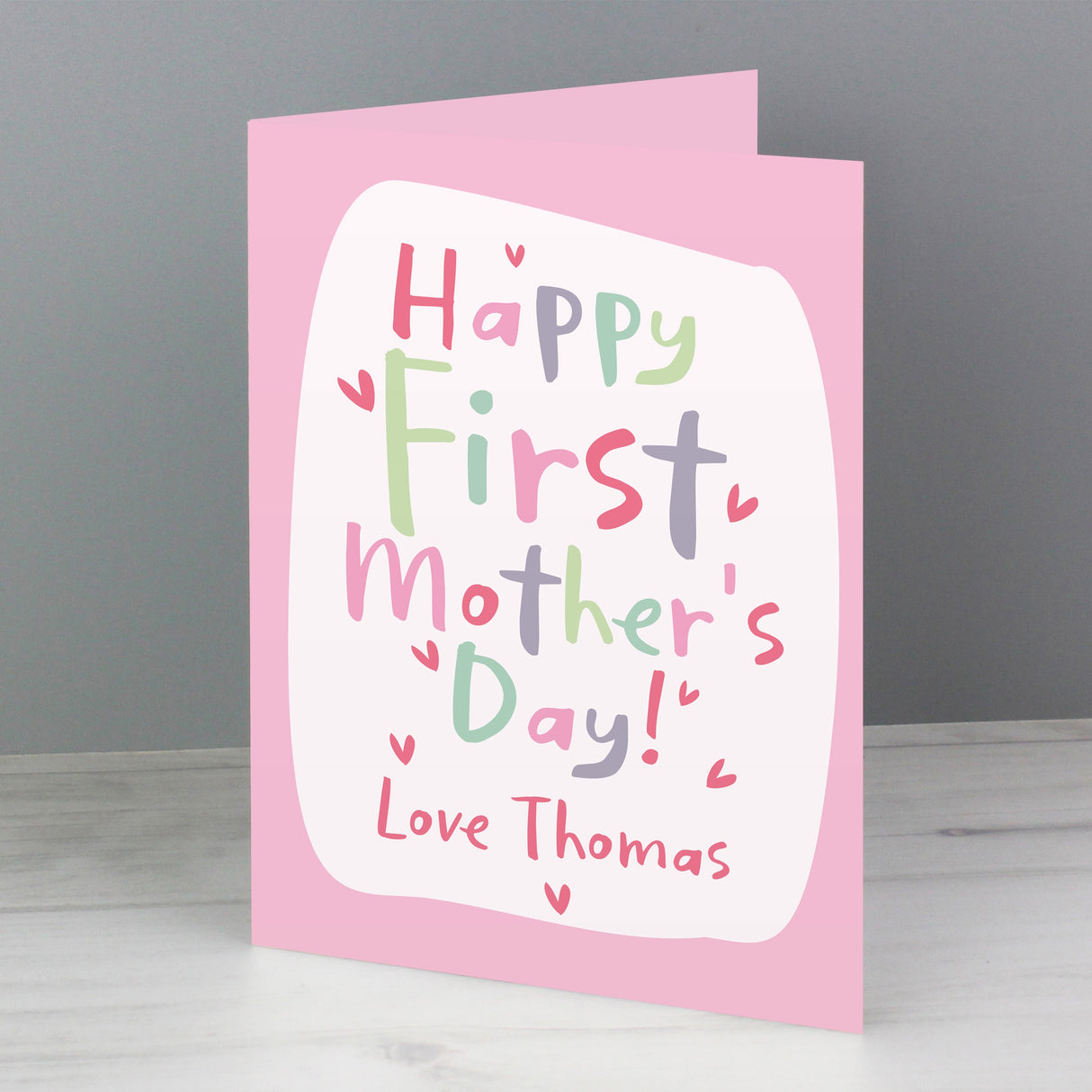 Personalised Happy First Mother’s Day Card: 3 - Greeting Cards By Gift Moments