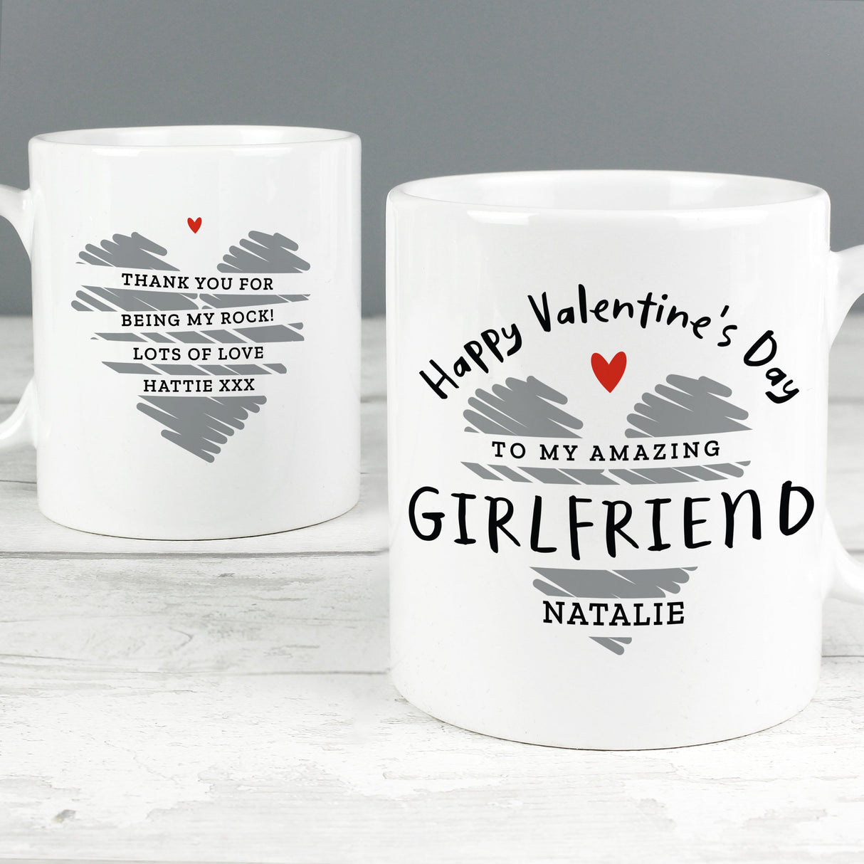 Personalised Happy Valentine’s Day Mug: 5 - Mugs By Gift Moments