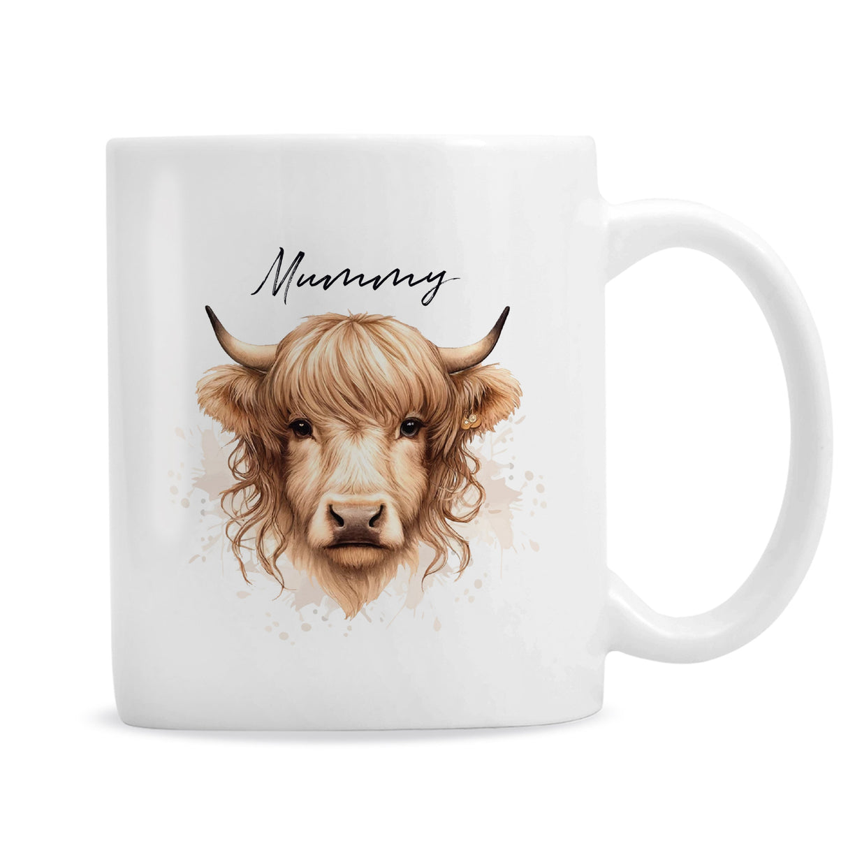 Personalised Highland Cow Mug - Female: 5 - Mugs By Gift Moments