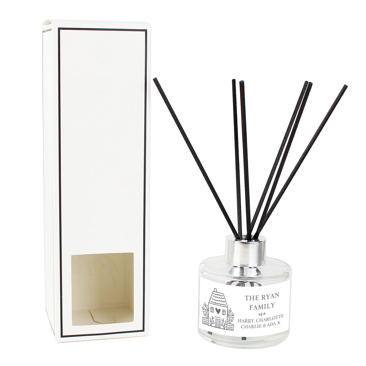 Personalised HOME Reed Diffuser: 5 - Reed Diffusers By Gift Moments