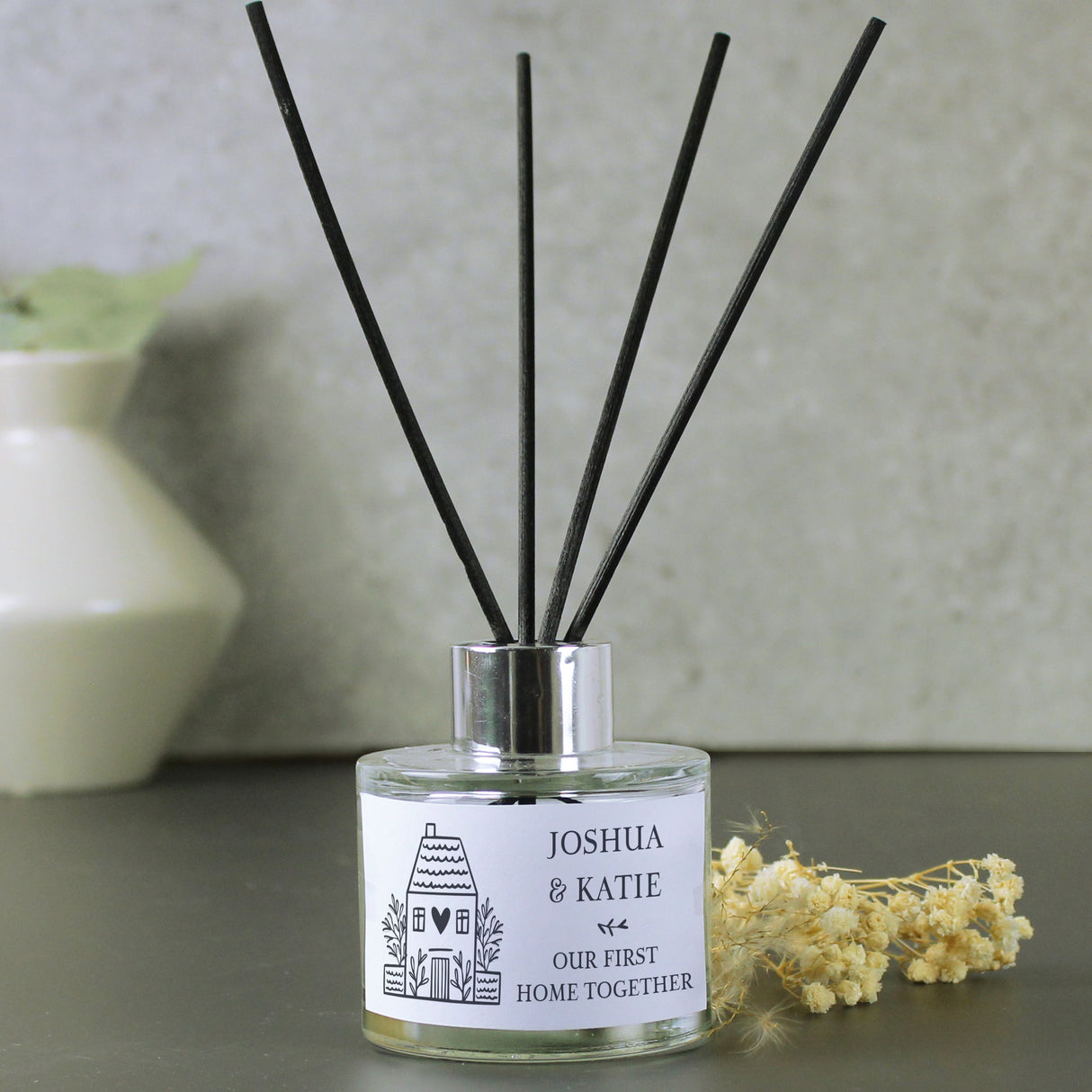 Personalised HOME Reed Diffuser: 6 - Reed Diffusers By Gift Moments