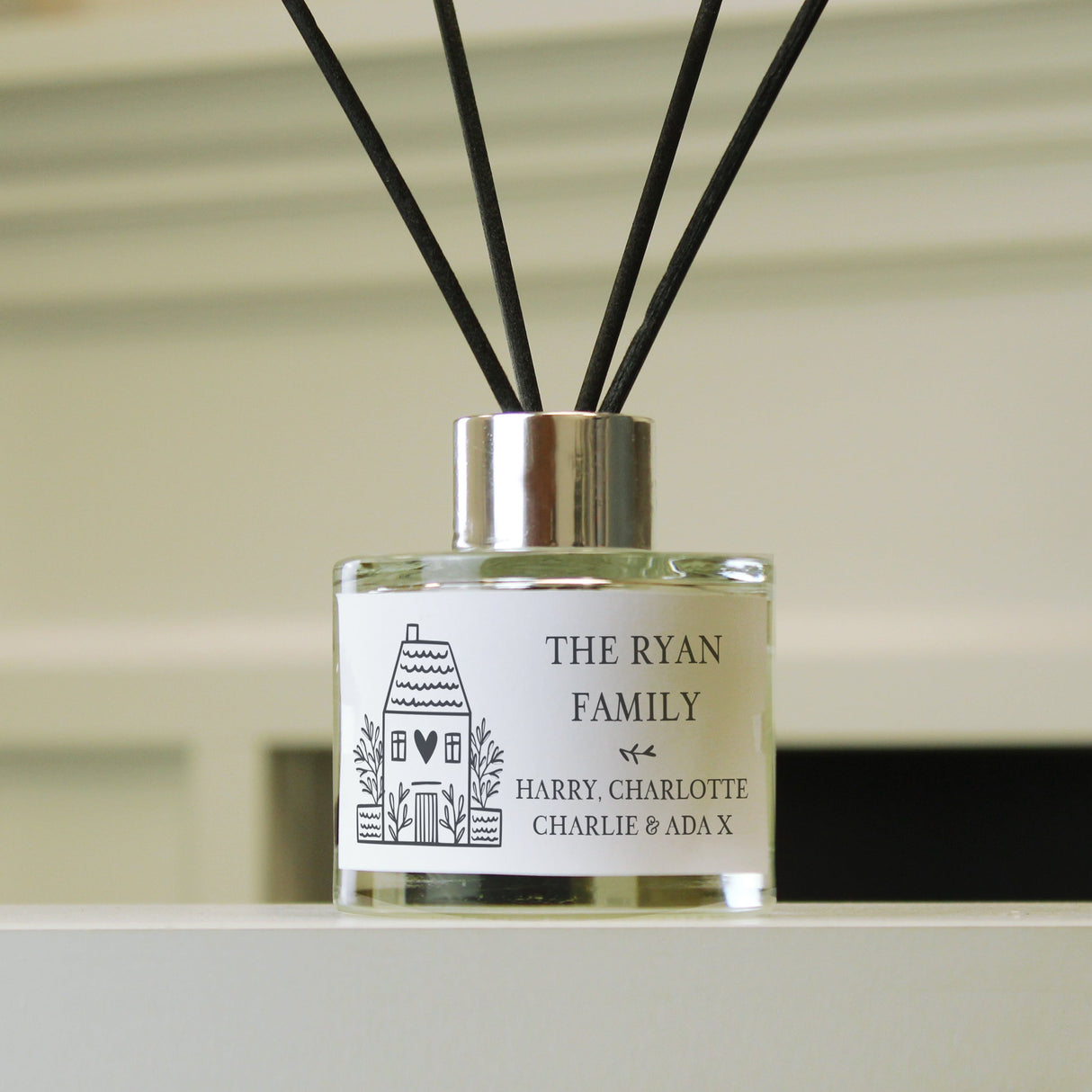 Personalised HOME Reed Diffuser: 4 - Reed Diffusers By Gift Moments