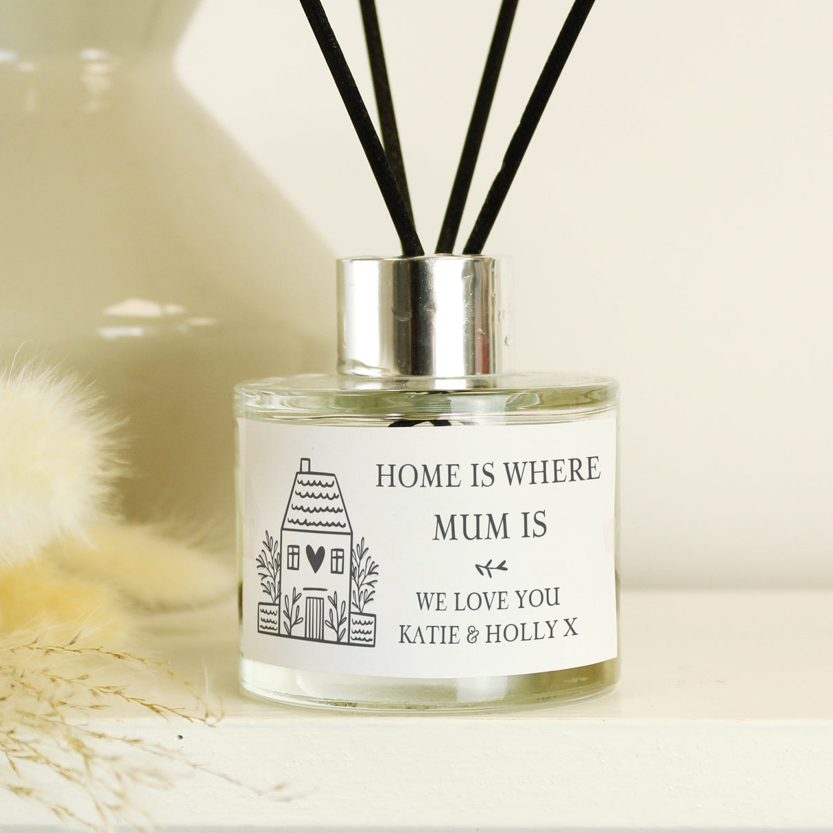Personalised HOME Reed Diffuser: 3 - Reed Diffusers By Gift Moments
