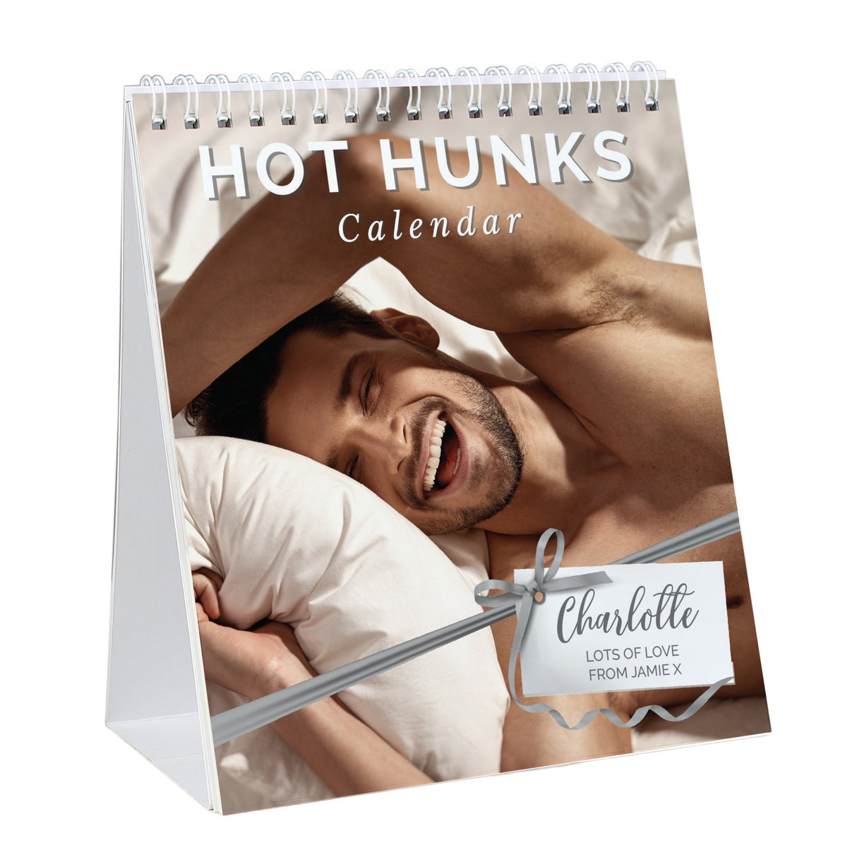 Personalised Hot Hunks Desk Calendar - Shop Calendars & Planners At Gift Moments - 5