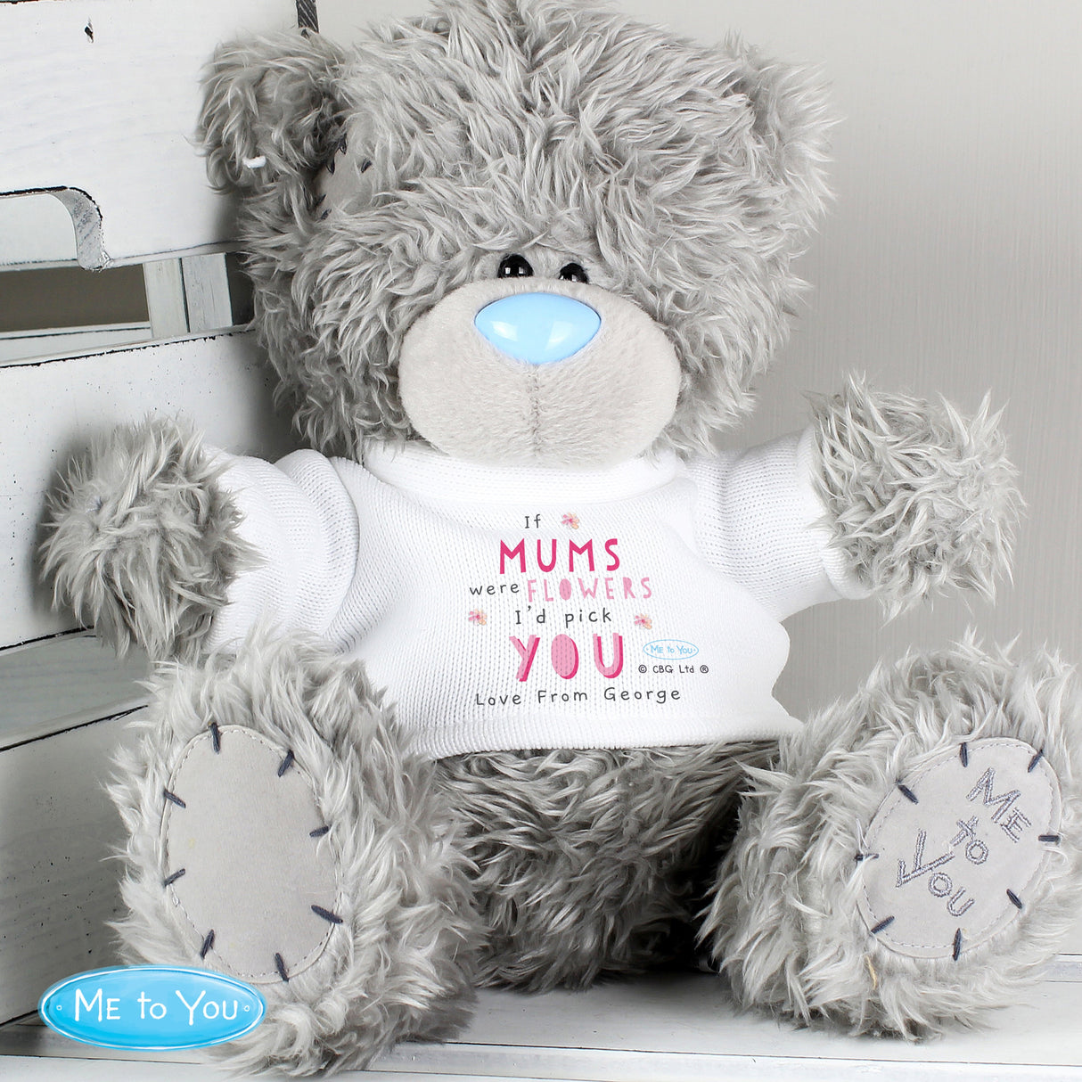 Personalised Me To You If...Were Flowers Bear: 1 - Teddy Bears & Soft Toys