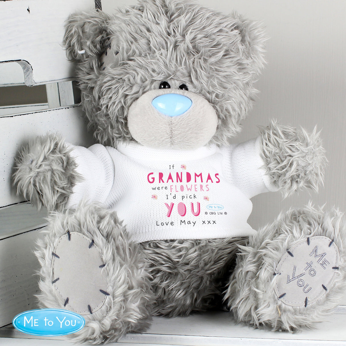 Personalised Me To You If...Were Flowers Bear: 2 - Teddy Bears & Soft Toys