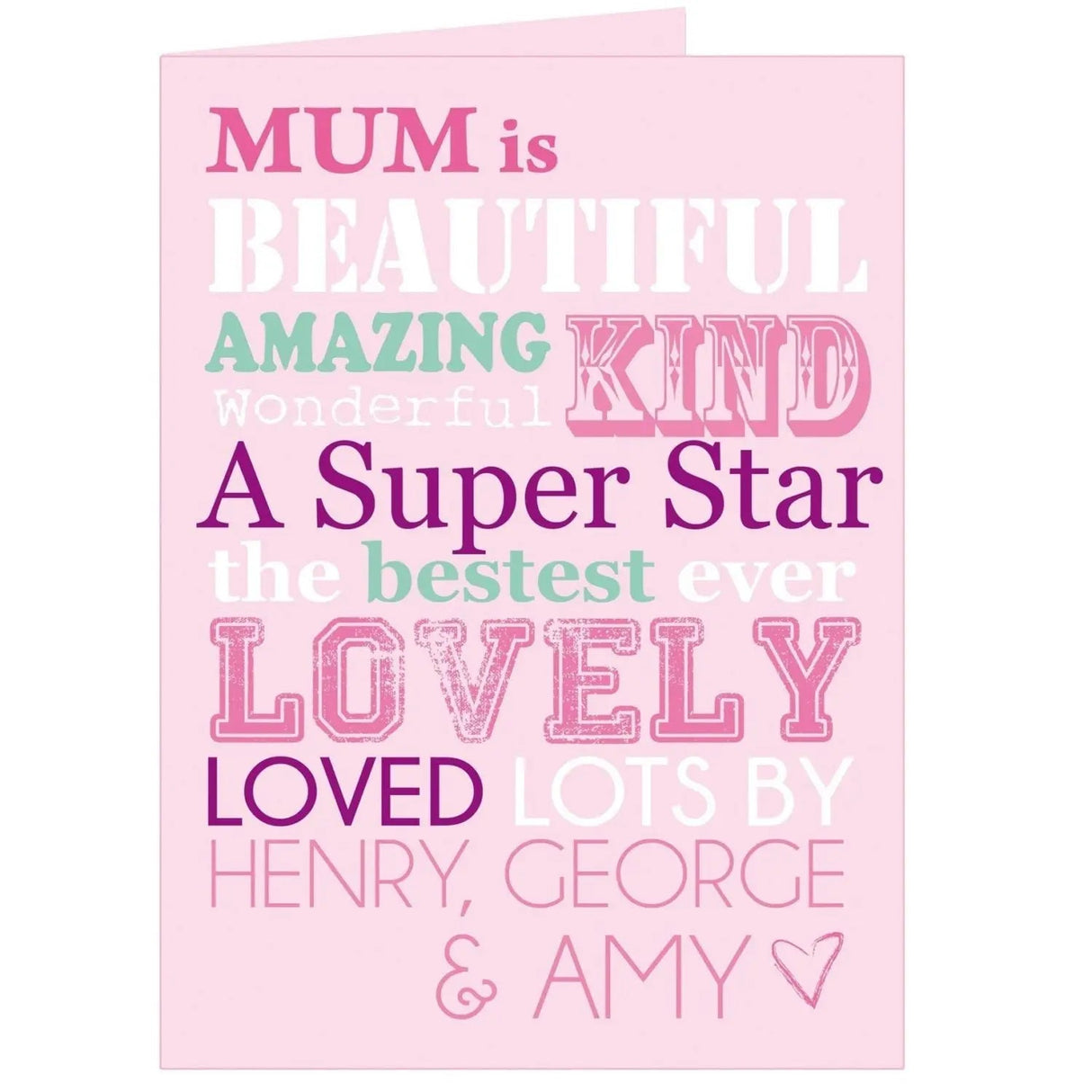 Personalised She Is... Card: 1 - Greeting Cards By Gift Moments