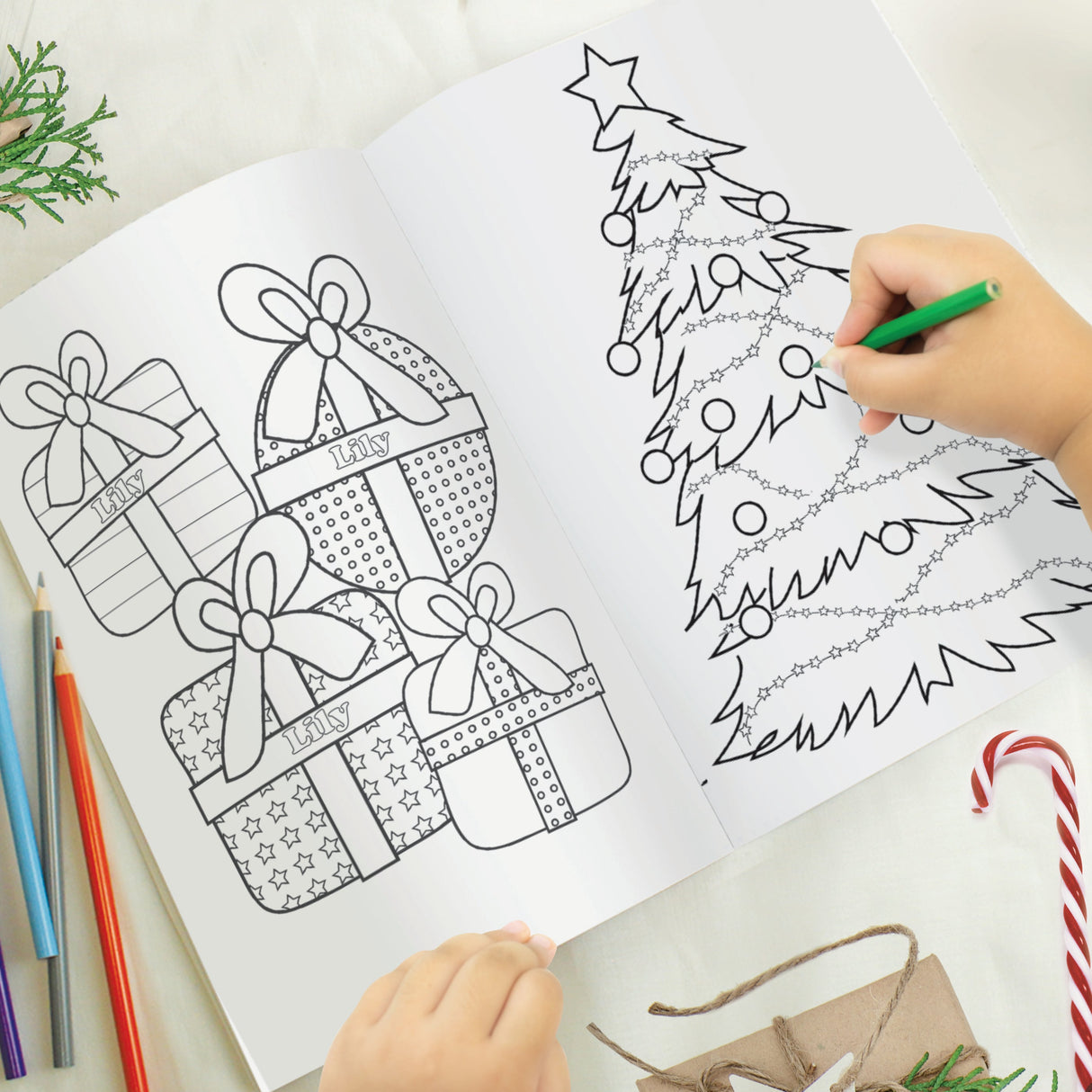 Personalised ’It’s Christmas’ Fairy Colouring Book: 4 - Books By Gift Moments