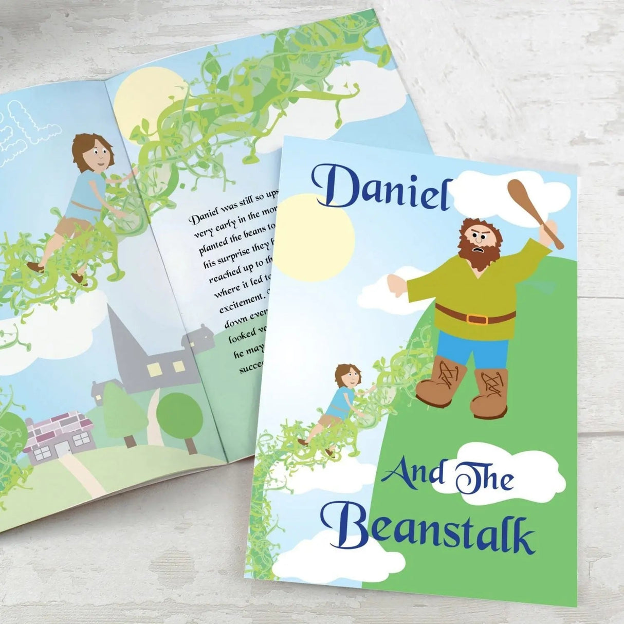 Personalised Jack and the Beanstalk Story Book - Shop Books At Gift Moments - 1