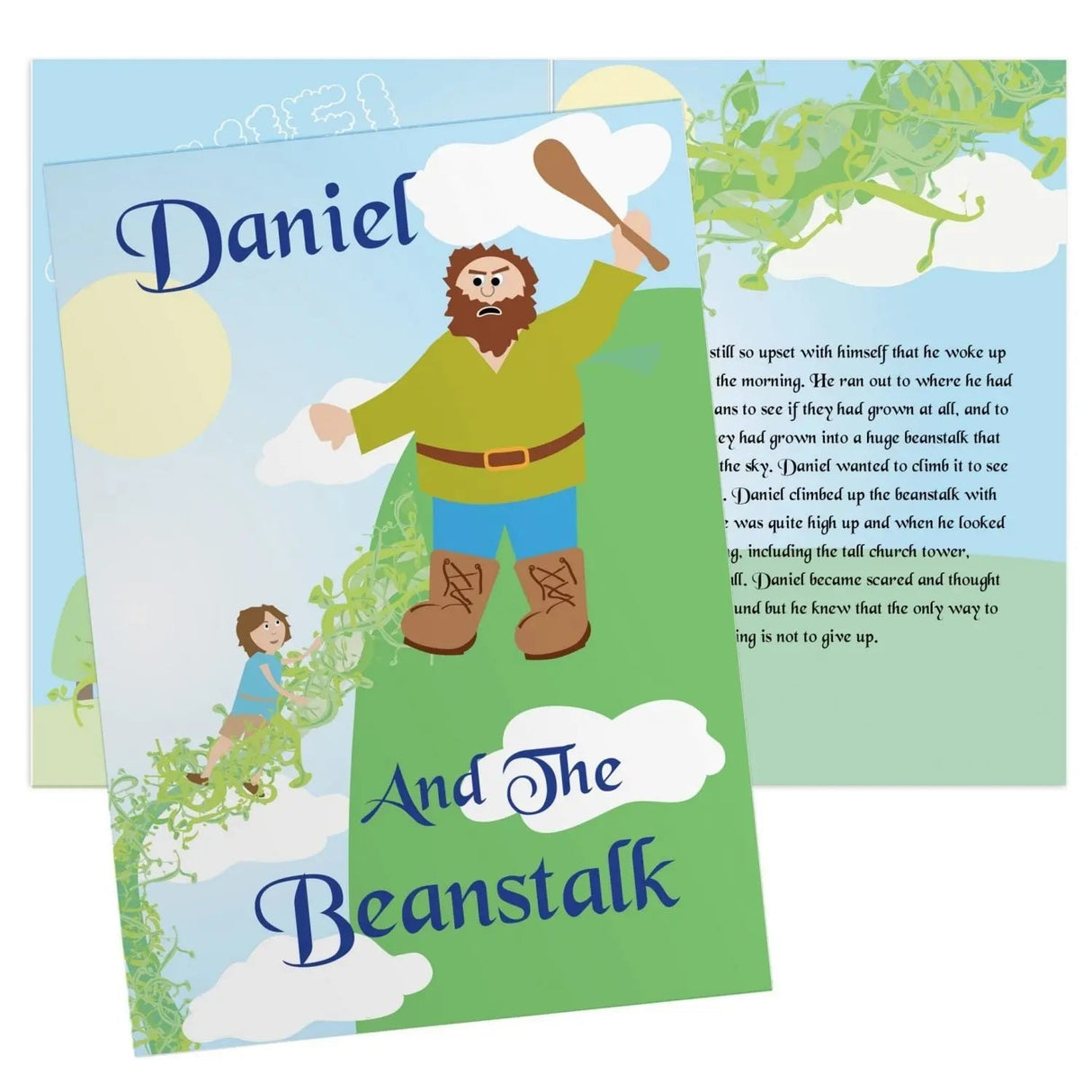 Personalised Jack and the Beanstalk Story Book - Shop Books At Gift Moments - 2