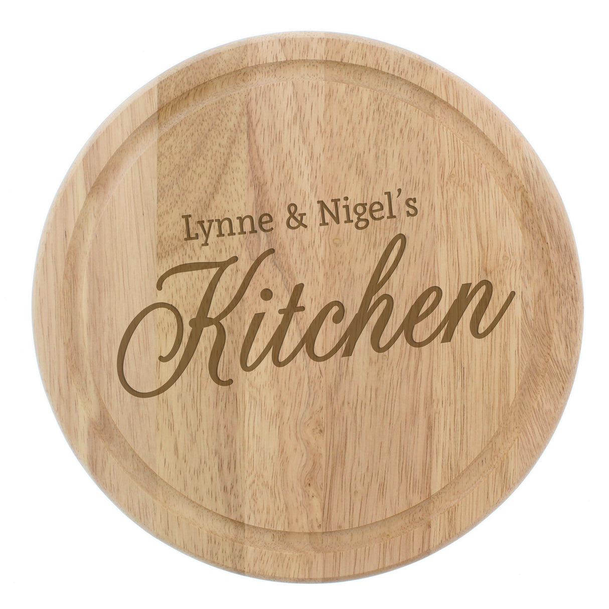 Personalised Kitchen Round Chopping Board: 3 - Chopping Boards By Gift Moments