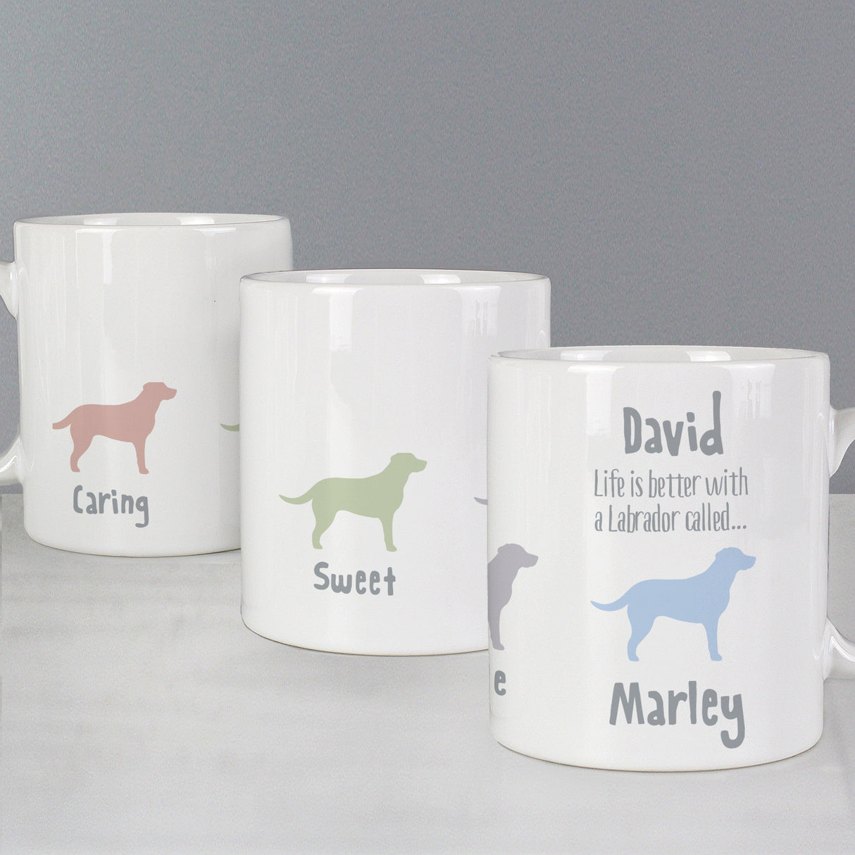 Personalised Labrador Dog Breed Mug: 2 - Mugs By Gift Moments