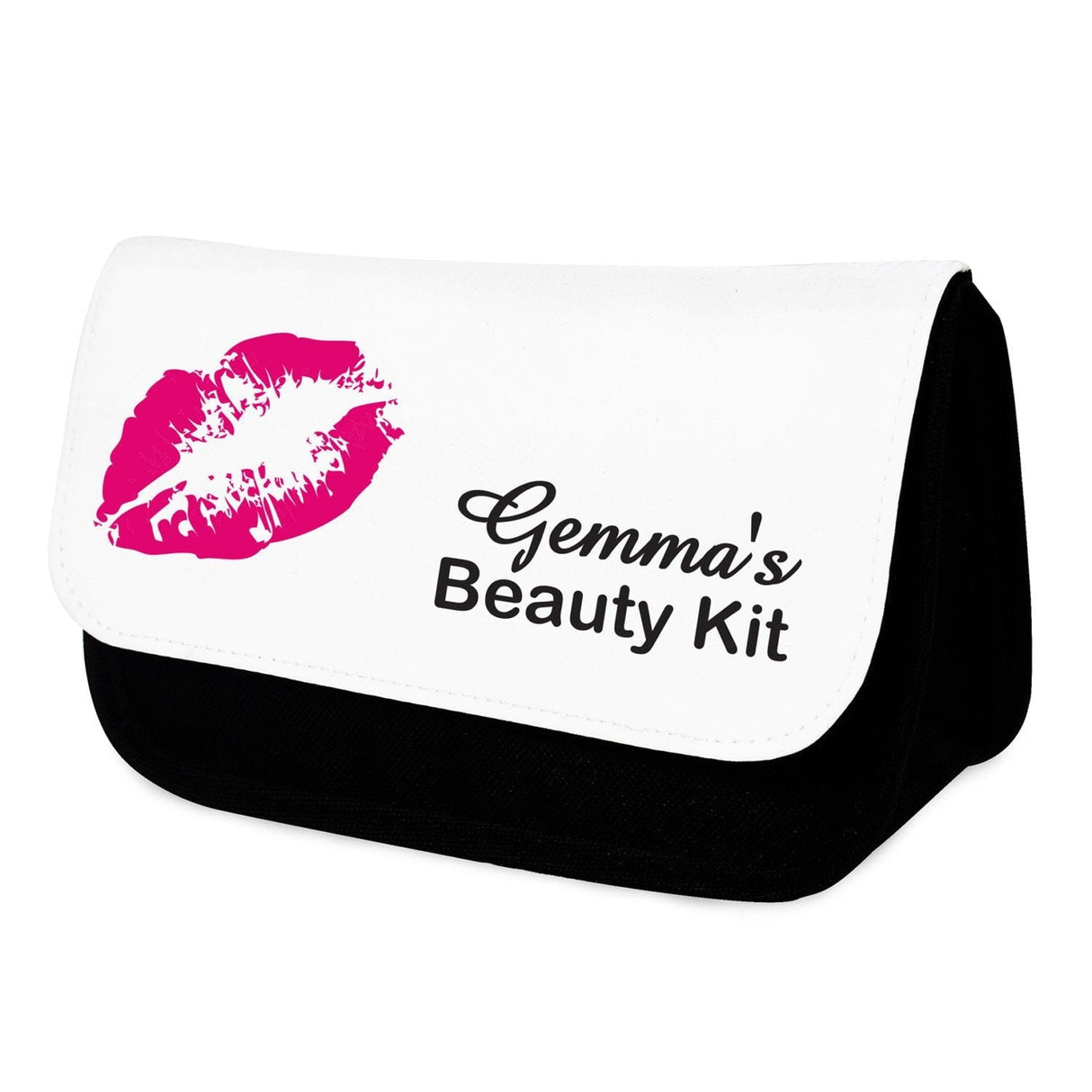 Personalised Lips Make Up Bag: 2 - Toiletry & Makeup Bags By Gift Moments