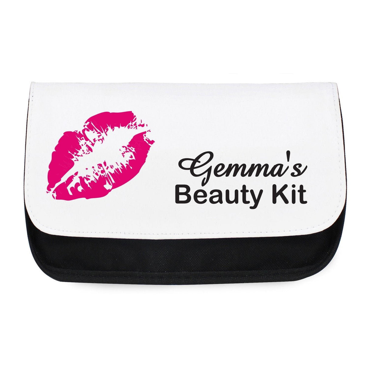 Personalised Lips Make Up Bag: 3 - Toiletry & Makeup Bags By Gift Moments