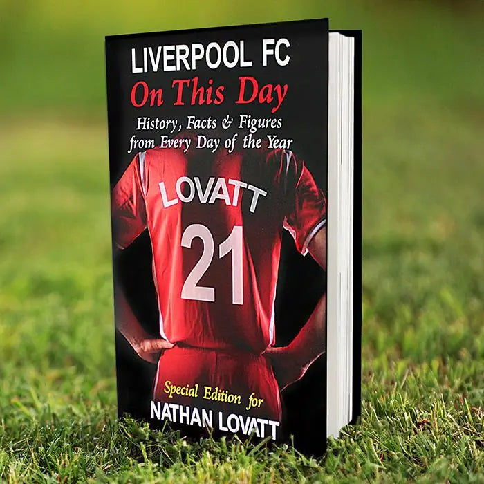 Personalised Liverpool On This Day Book - Shop Books At Gift Moments - 1