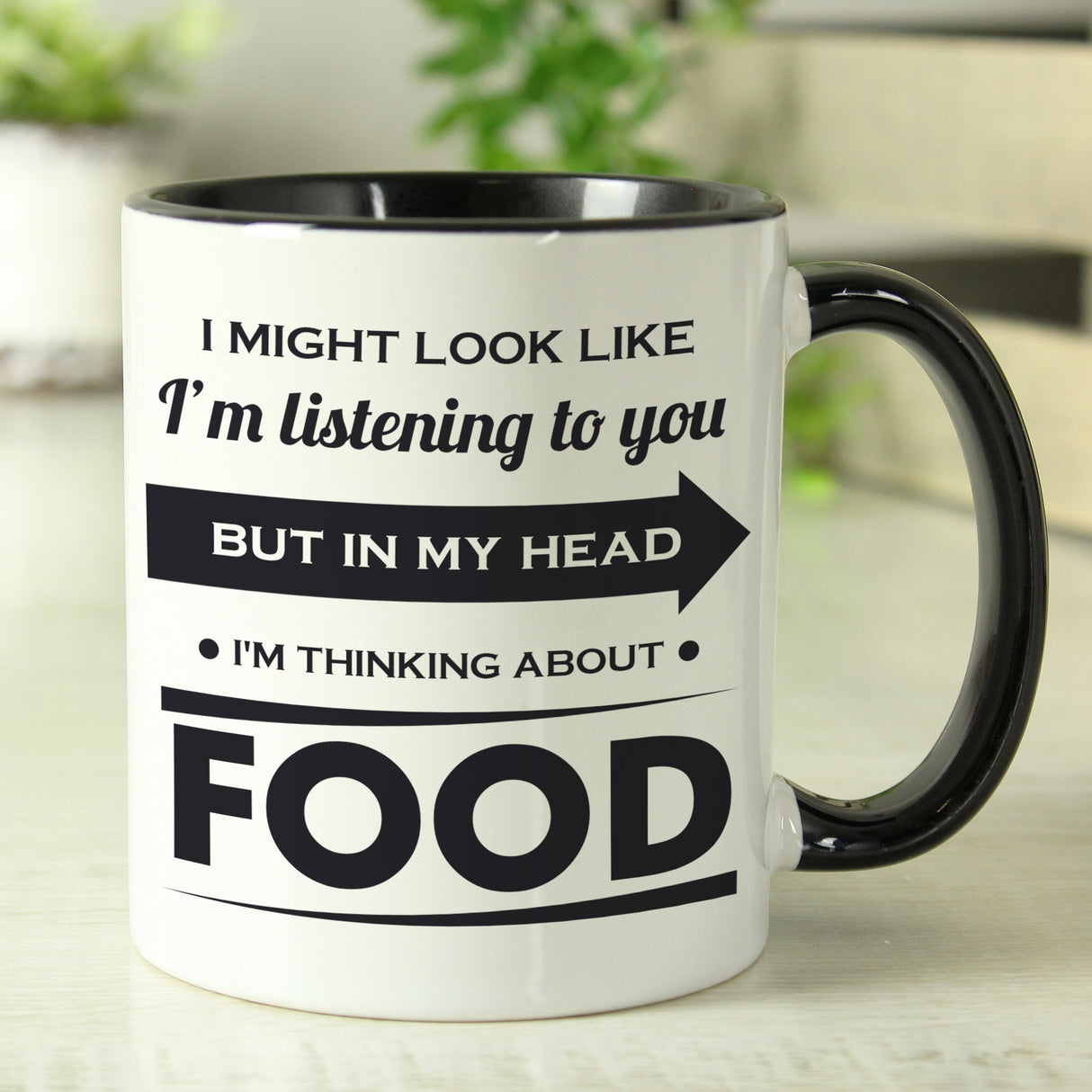 Personalised Look Like I’m Listening Mug: 2 - Mugs By Gift Moments