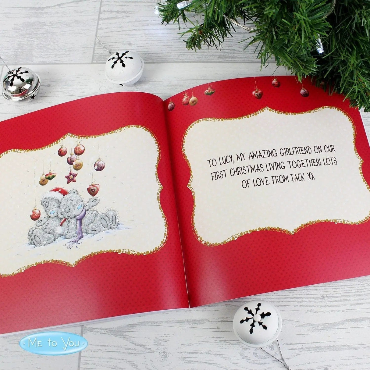 Personalised Me to You The One I Love at Christmas Poem Book: 2 - Books