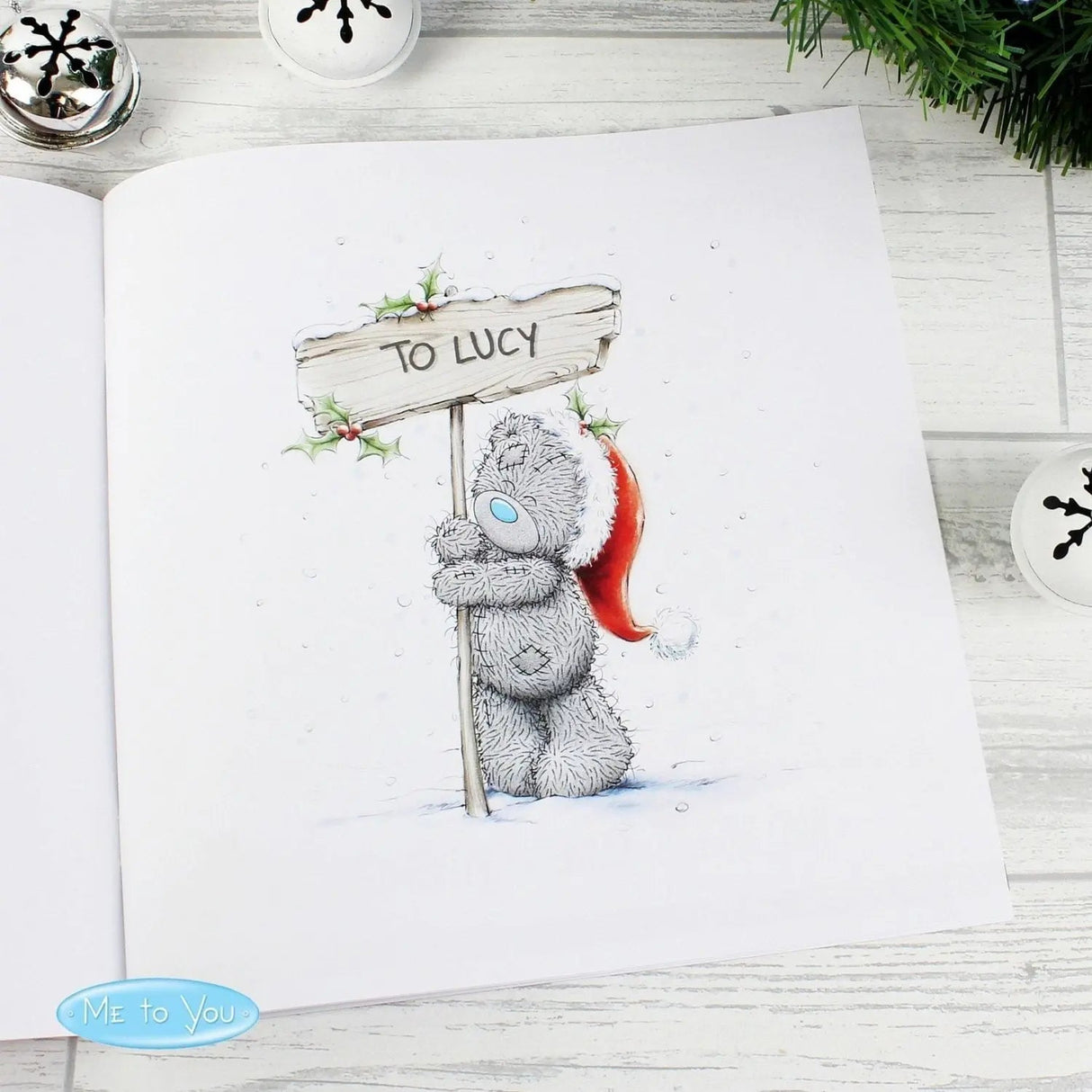 Personalised Me to You The One I Love at Christmas Poem Book: 6 - Books