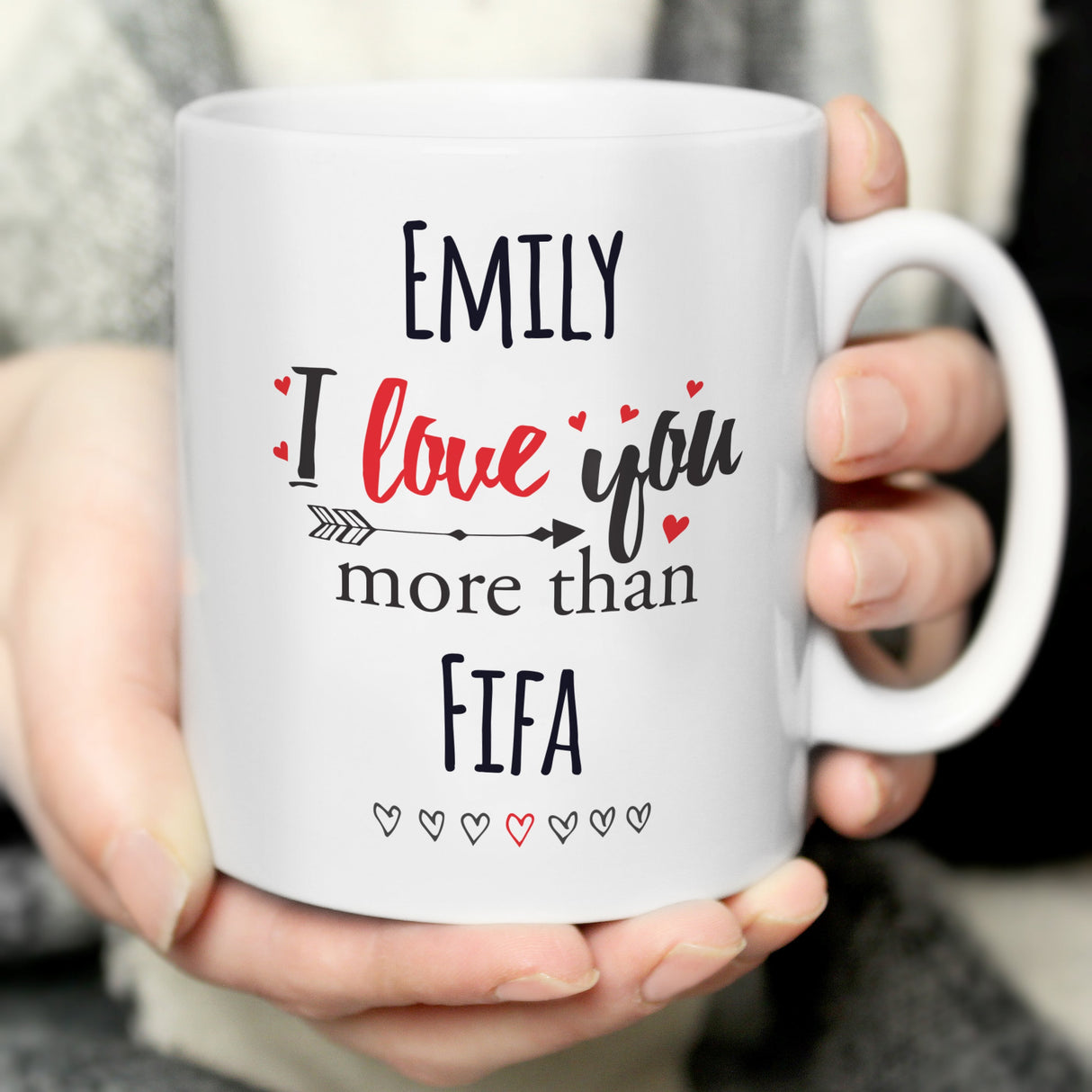 Personalised I Love You More Than... Mug: 1 - Mugs By Gift Moments