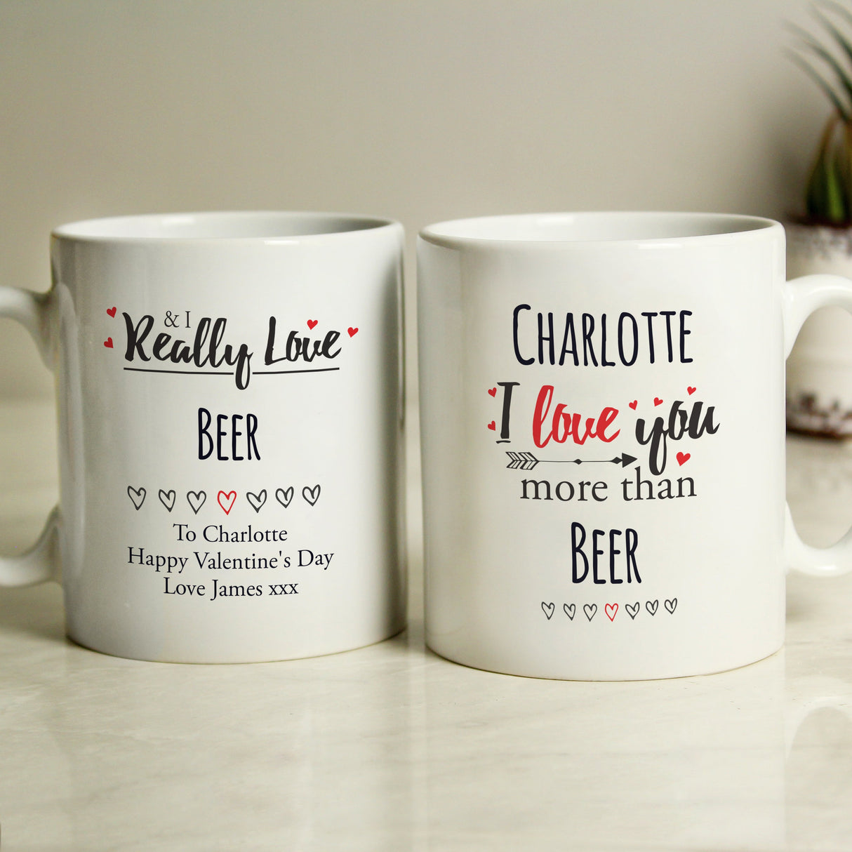 Personalised I Love You More Than... Mug: 8 - Mugs By Gift Moments