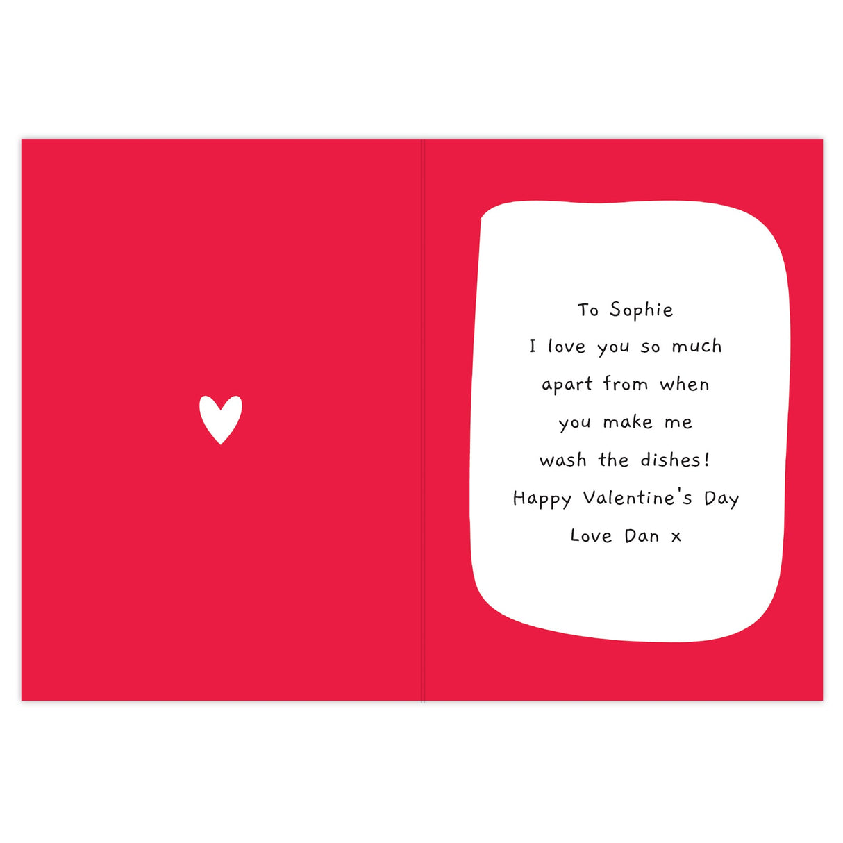 Personalised Love You - Most Of The Time Card: 3 - Greeting Cards By Gift Moments