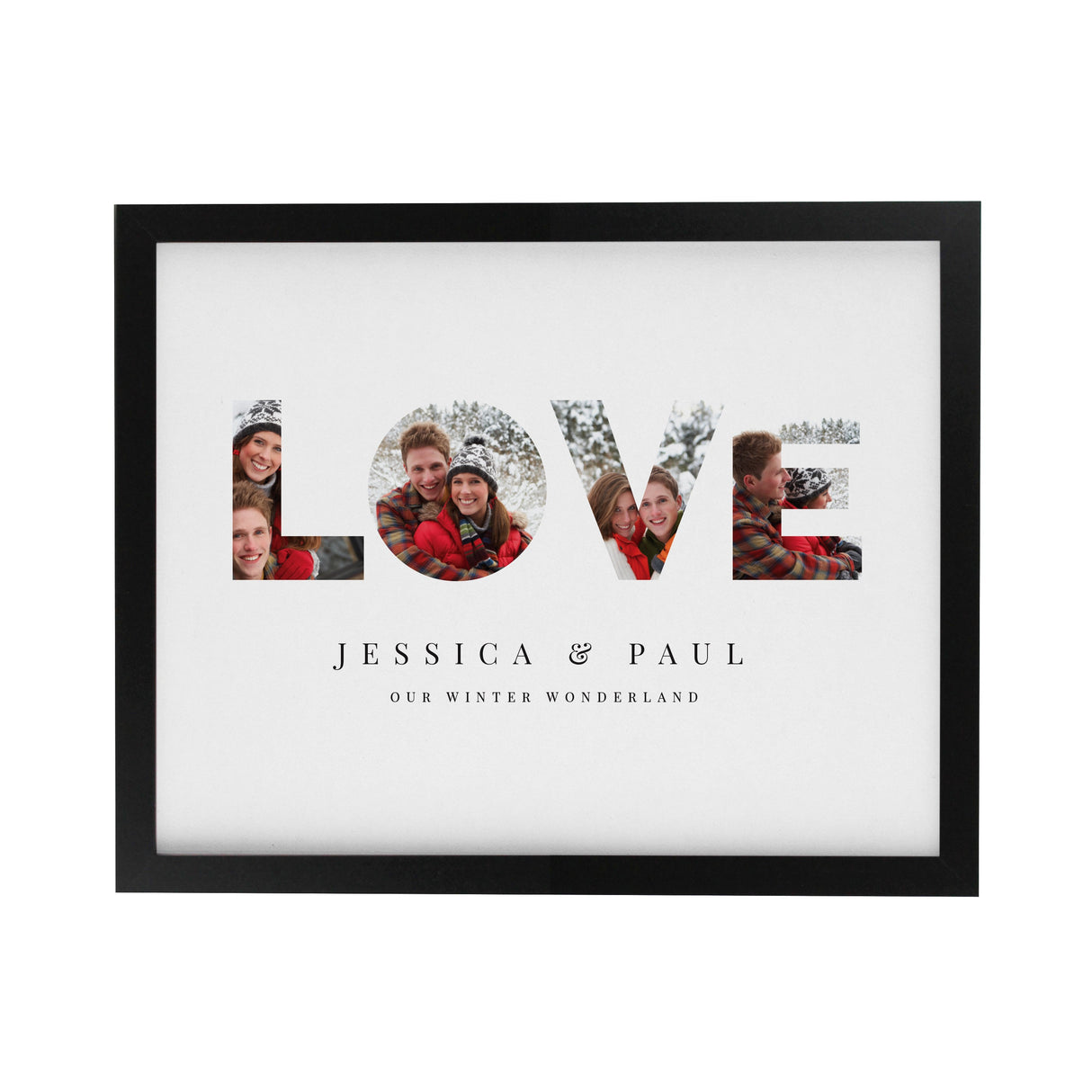 Personalised LOVE Photo Framed Prints - Shop Framed Prints At Gift Moments - 8
