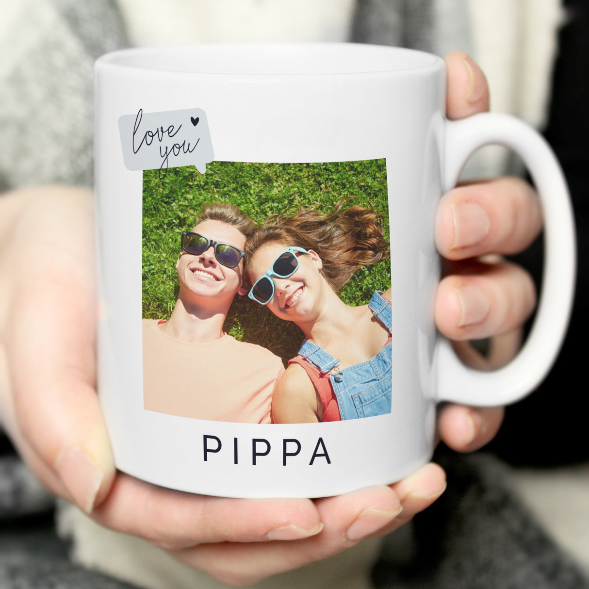 Personalised Love You Snapshot Photo Upload Mug: 1 - Mugs By Gift Moments