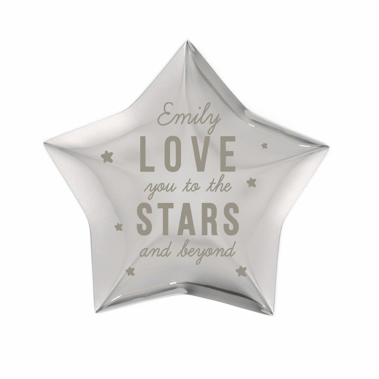 Personalised Love You To The Stars Star Trinket Box: 4 - Trinket Boxes By Gift Moments