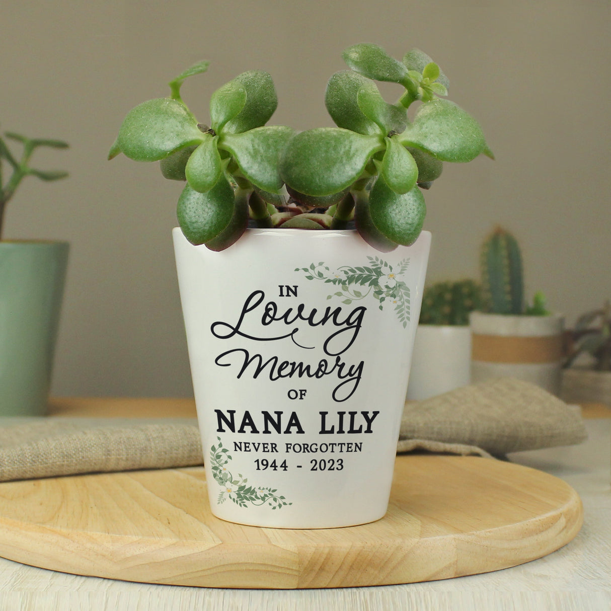 Personalised In Loving Memory Plant Pot: 3 - Pots & Planters By Gift Moments